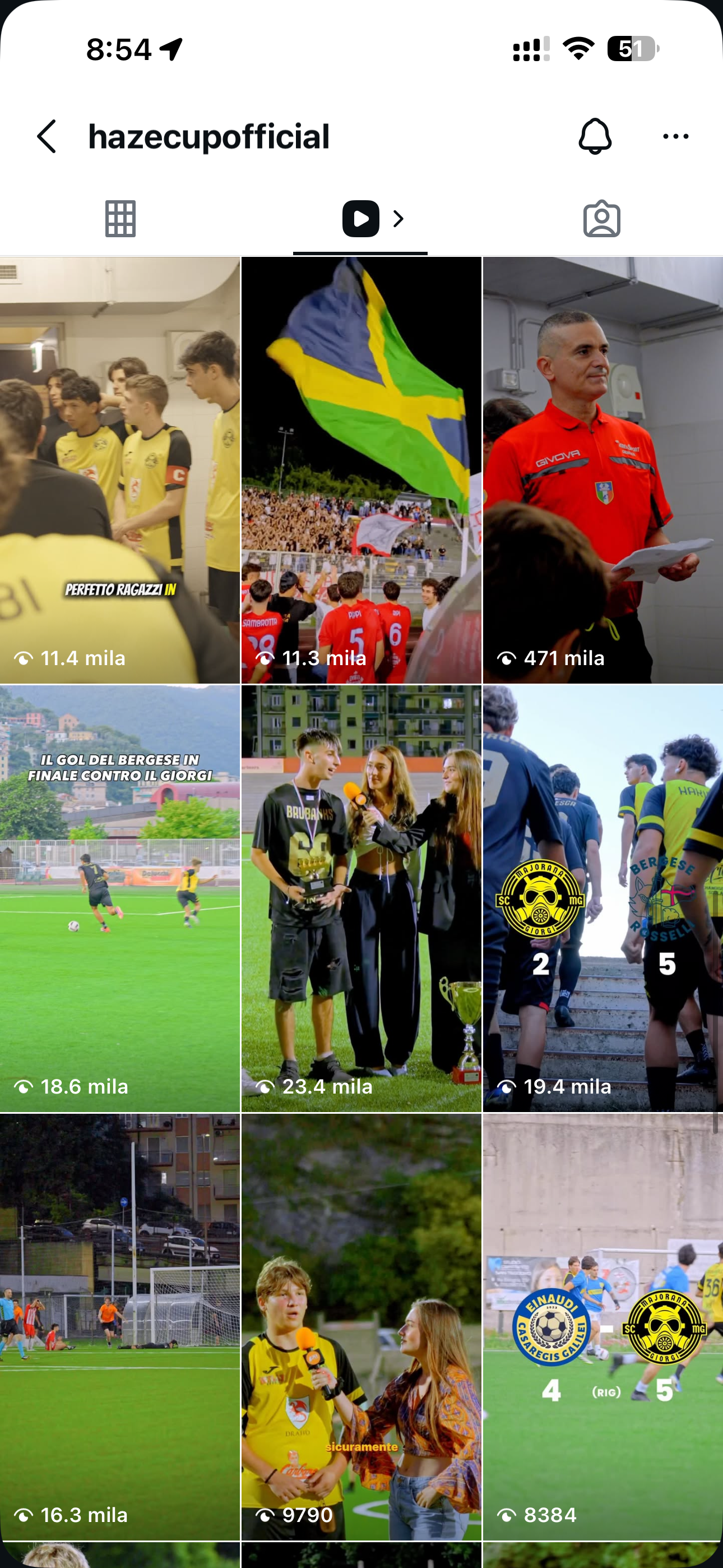 @hazecupofficial — contenuti virali